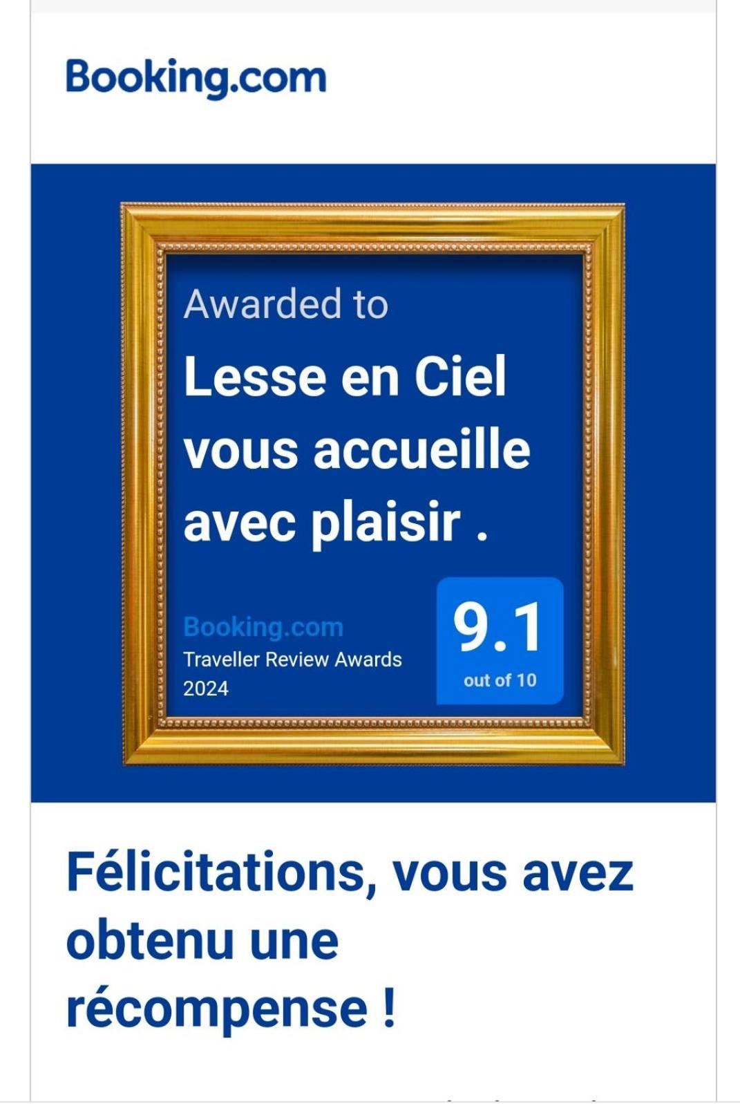 호후예트 Lesse En Ciel Vous Accueille Avec Plaisir . 빌라 외부 사진